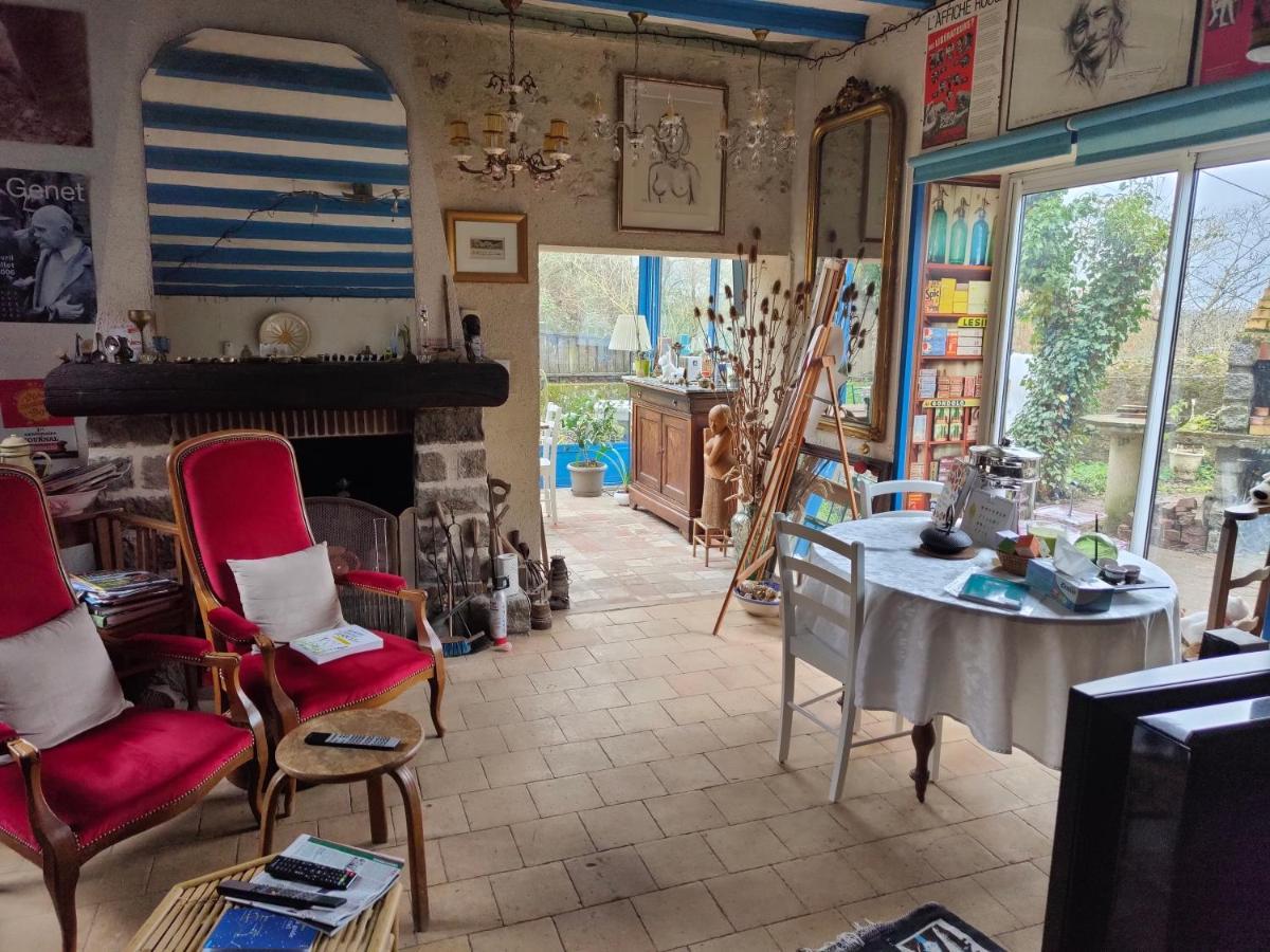 Ferme semi-troglodytique 18e siècle Villa Montlouis-sur-Loire Esterno foto