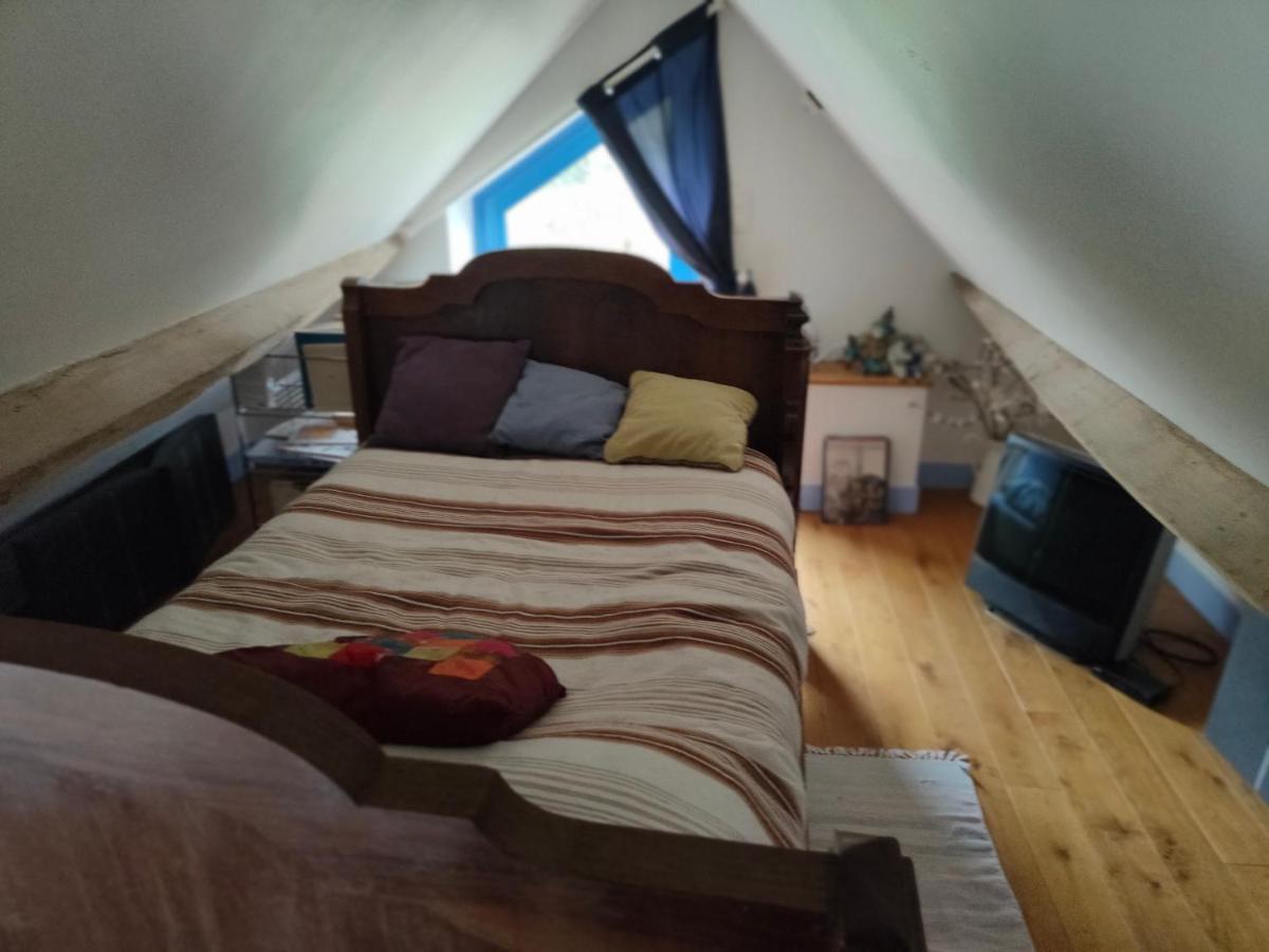 Ferme semi-troglodytique 18e siècle Villa Montlouis-sur-Loire Esterno foto