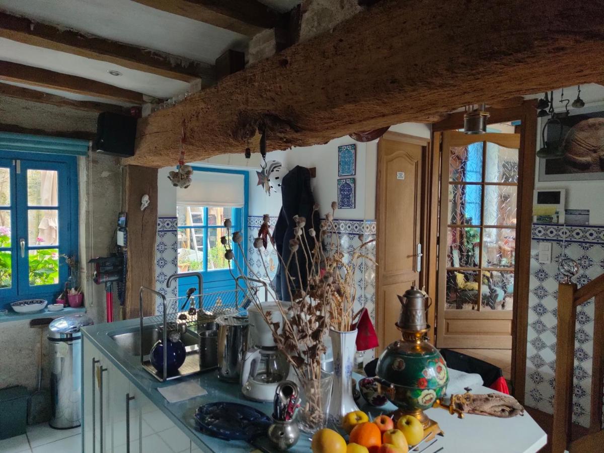 Ferme semi-troglodytique 18e siècle Villa Montlouis-sur-Loire Esterno foto