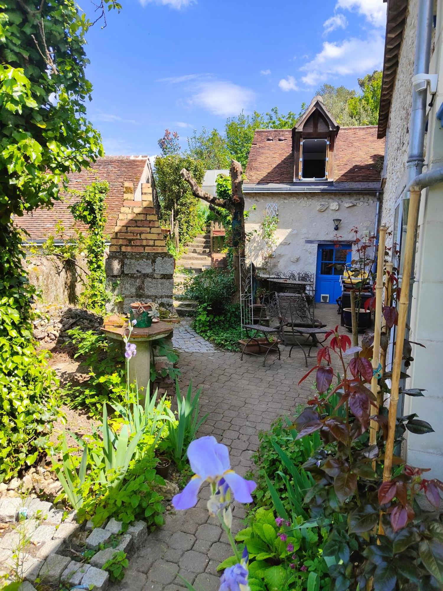 Ferme semi-troglodytique 18e siècle Villa Montlouis-sur-Loire Esterno foto